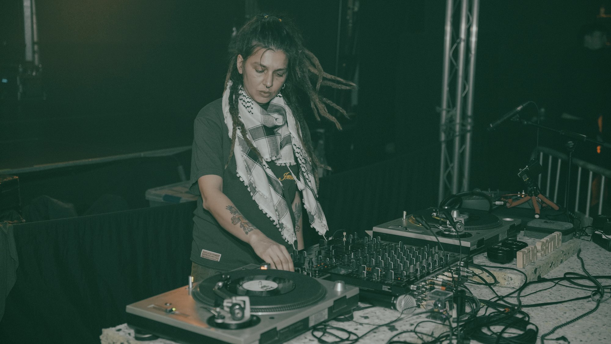 Diva Sativa at the controls